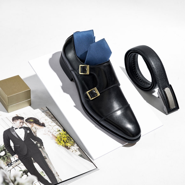 Giày Monk Strap 129-02A