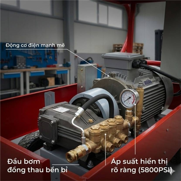 Phân tích các thành phần chi phí trong đầu tư máy rửa xe