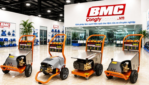Địa chỉ uy tín mua máy rửa xe áp lực cao tại Công Ty Ban Mai
