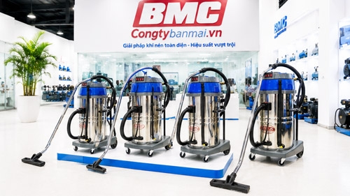 Hình ảnh máy hút bụi công nghiệp JETTA trong Showroom Công Th