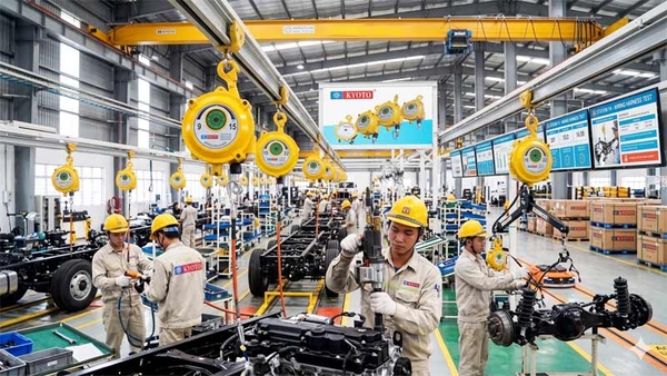 Hình ảnh Pa lăng cân bằng