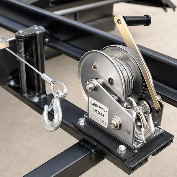 Tời tay inox 1200LBS(545kg), 10 mét cáp