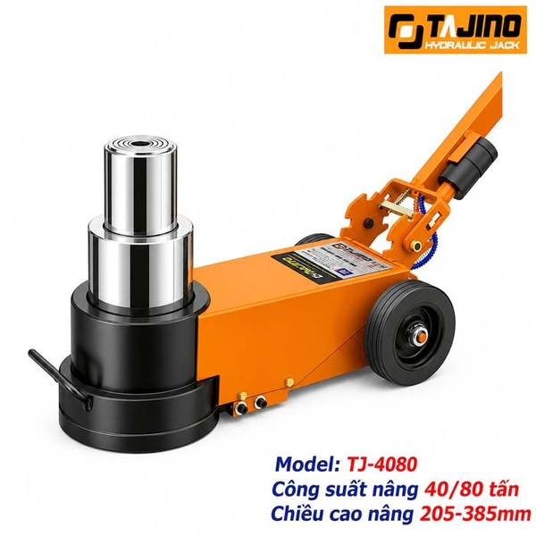 Kích đội hơi 2 tầng 40/80 tấn chuyên cho xe máy công trình