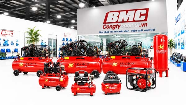 Mua máy nén khí không dầu Aramco chính hãng ở đâu giá tốt