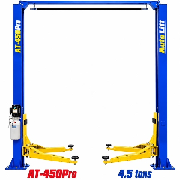 Cầu nâng 2 trụ 4 tấn giằng trên Autolift AT-450Pro