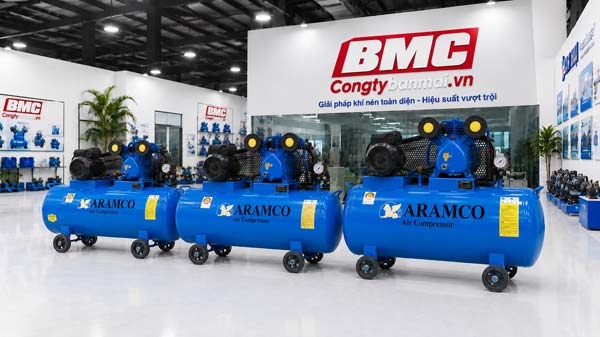 Địa chỉ uy tín mua máy nén khí Aramco 3 HP V-0.25/8