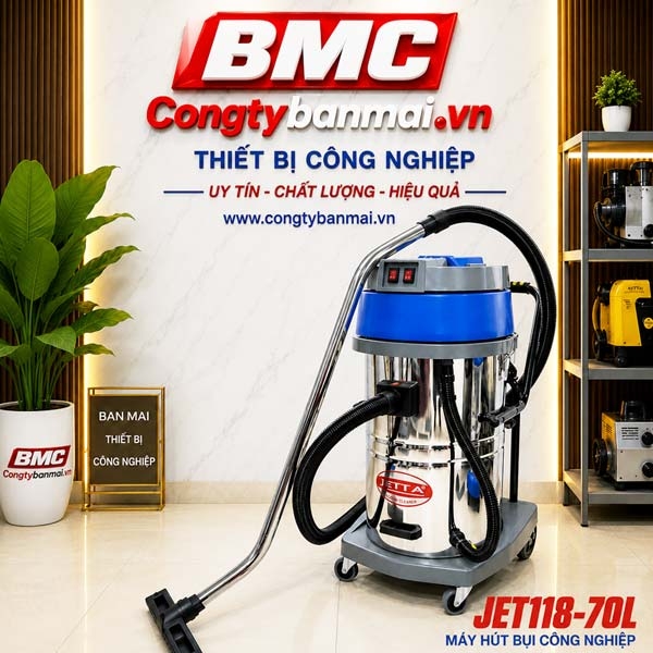 hinh anh máy hút bụi 70 lít JETTA JET118-70L tại showrom