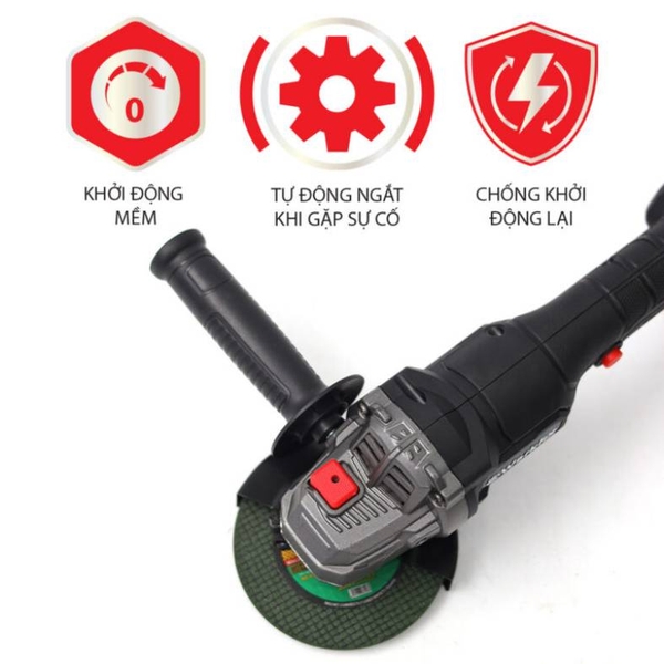 Hình ảnh máy mài góc Pin cầm tay WF-AG7900CP