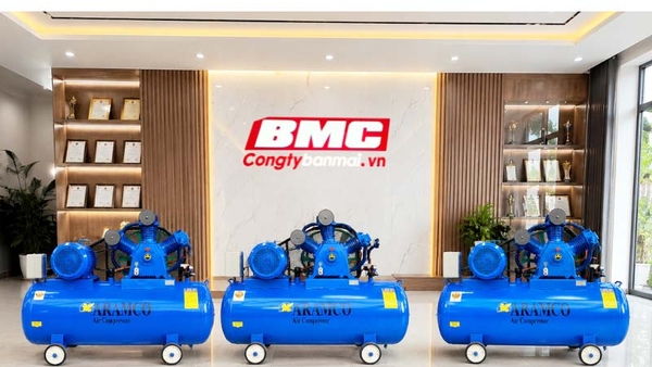 Hình ảnh máy nén 2 cấp Aramco 15 HP W-1.6/12.5-500L