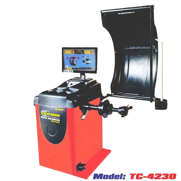 Máy cân mâm LCD TC-4230 hiệu Tecom- Công nghệ Italy