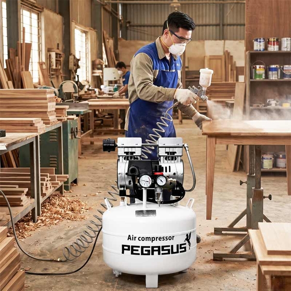 Ứng dụng của máy nén khí không dầu Pegasus TM-OF750x3-180L, 3HP