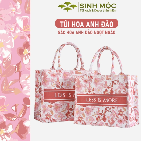 Túi dễ thương, túi hoa anh đào, túi xách xinh - M3064