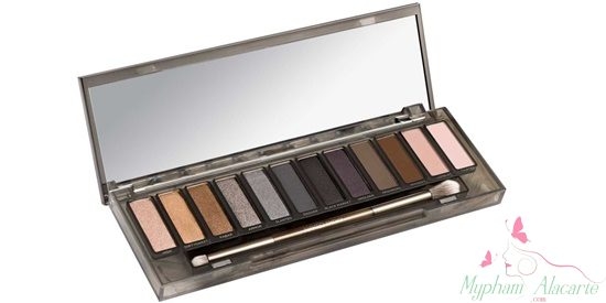 BẢNG MÀU TRANG ĐIỂM NAKED 4 24 MÀU, KÈM CHỔI ĐÁNH