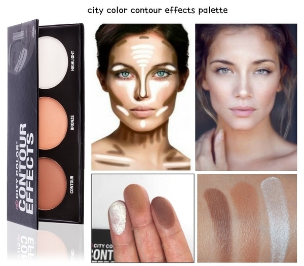 BẢNG PHẤN TẠO KHỐI CITY COLOR CONTOUR EFFECTS PALETTE