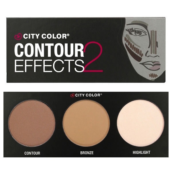 BẢNG PHẤN TẠO KHỐI CITY COLOR CONTOUR EFFECTS PALETTE