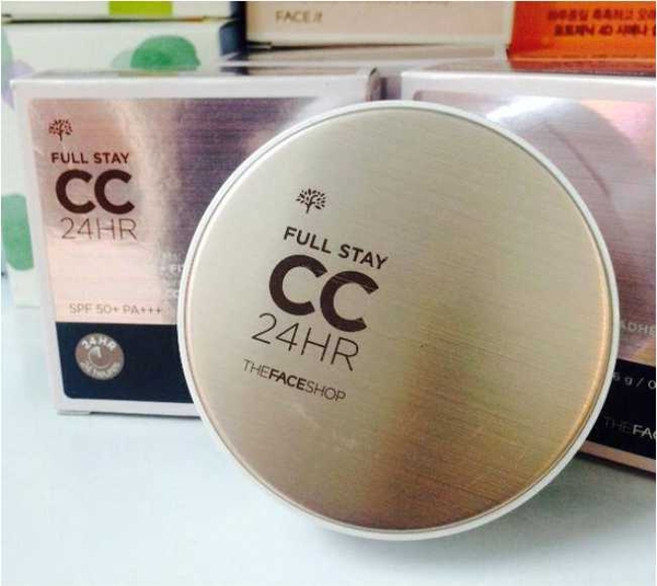KEM NỀN CC CREAM FULL STAY 24HR THE FACE SHOP