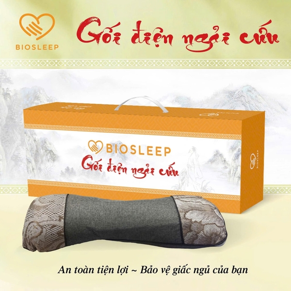 Gối đệm ngải cứu Biosleep- Giải Pháp Tự Nhiên Cho Giấc Ngủ Ngon