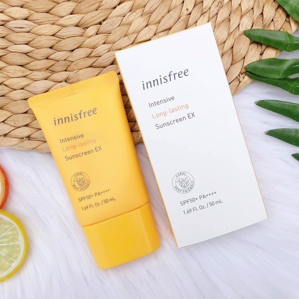 KEM CHỐNG NẮNG CHỐNG THẤM NƯỚC INNISFREE INTENSIVE LONG LASTING SUNSCREEM SPF50 PA 50ML