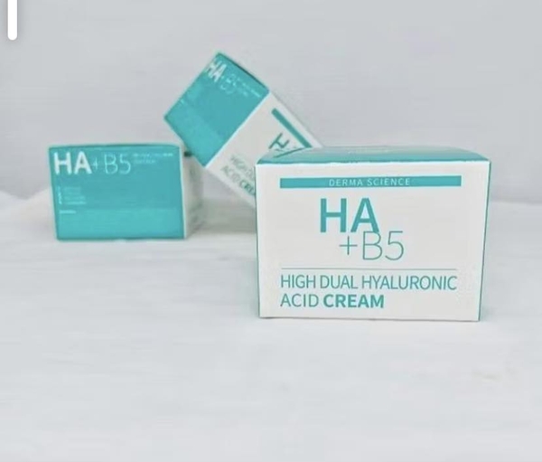 Kem Dưỡng Ẩm GC Derma Science Ha B5 High Dual Hyaluronic Acid Cream 50ml