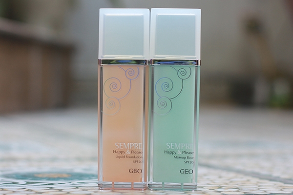KEM NỀN TRANG ĐIỂM GEO SEMPRE HAPPY & PLEASE LIQUID FOUNDATION