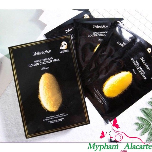 MẶT NẠ KÉN TẰM JM SOLUTION WATER LUMINOUS SILKY COCOON