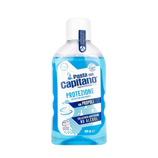Nước Súc Miệng Pasta Del Capitano Protezione Bảo Vệ Toàn Diện, Hơi Thở Tươi Mát