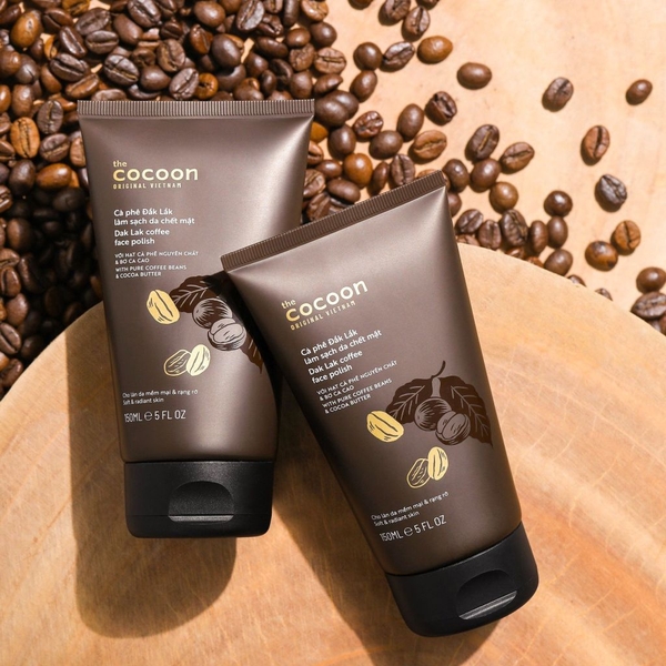 Tẩy Da Chết Mặt Cocoon Cà Phê Đắk Lắk 150ml