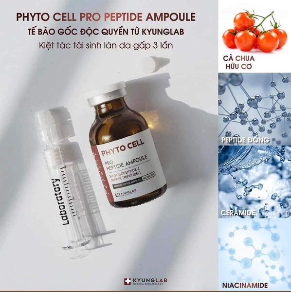 Tế bào gốc KyungLab Phyto Cell phục hồi tái sinh làn da 20ml