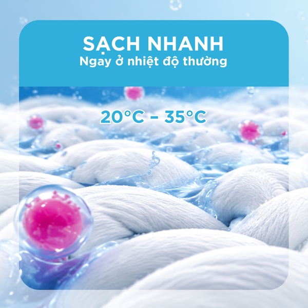 Nước giặt Zeo BiO Enzyme sạch siêu nhanh 3 phút can 2Kg