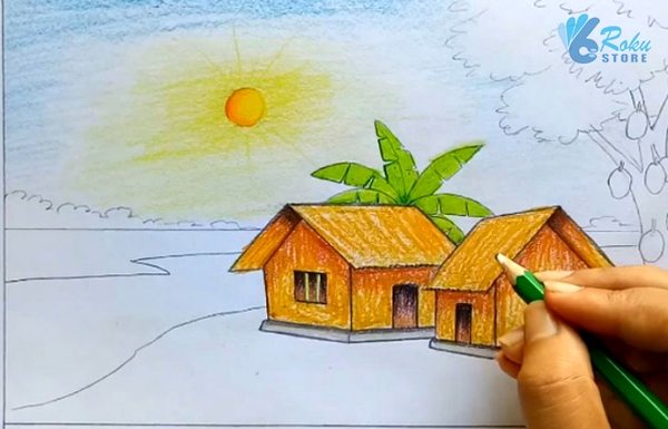 Cách tẩy bút màu sáp trên giấy cho bé yêu có bức tranh tuyệt đẹp | Roku Store | Roku Shop Cách Tẩy Bút Màu Sáp Trên Giấy Cho Bé Yêu Có Bức Tranh Tuyệt Đẹp | Roku Store | Roku Shop