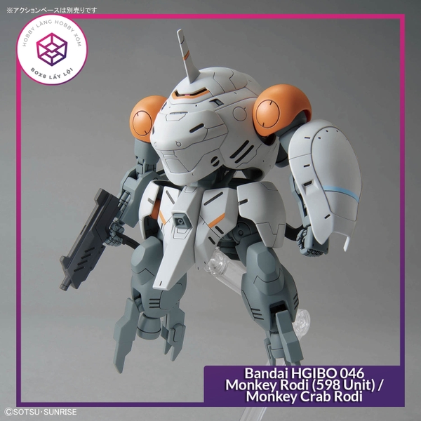 Mô hình Gundam Bandai HGIBO 046 Monkey Rodi (598 Unit) / Monkey Crab ...