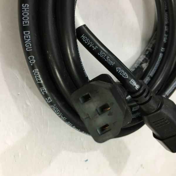 Dây Nguồn Máy Chủ VOLEX V1625BS VAC14LS AC Power Cord C13 to C14 10A