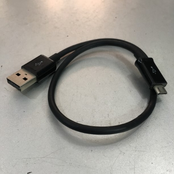Cáp 0.3M 1ft USB 2.0 Type A Male to Micro USB 5 Pin Male Plug Cable ...
