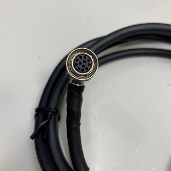 Cáp 2M 6.5ft Power I/O Cable Right Angle Hirose 12 Pin Female HR10A-10P ...