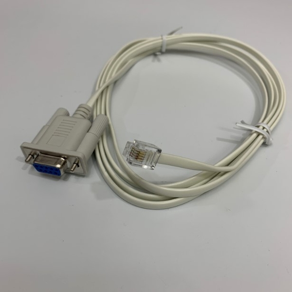 Cáp Điều Khển Serial RJ11 4 Pin 4P4C to RS232 DB9 Female Cable Flat ...
