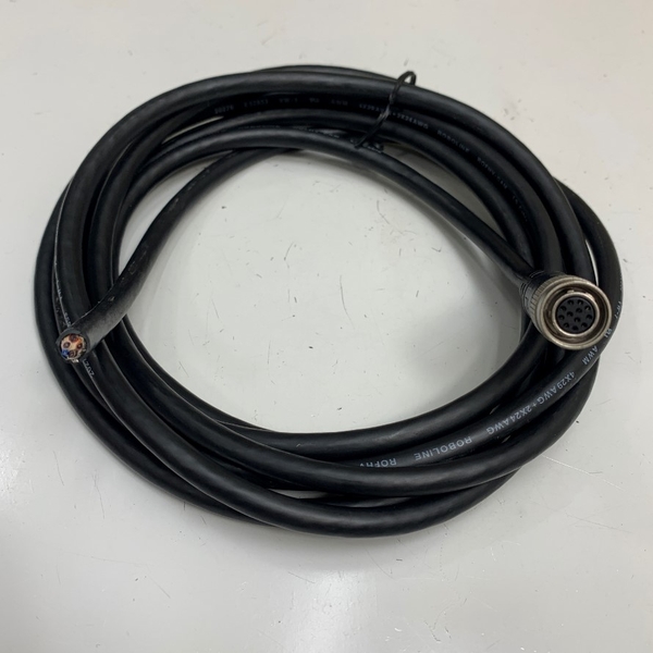 Cáp 3M 10ft MV-ACP-H12P-Open-HF-3M HIKROBOT Power/IO Cable Hirose 12 ...