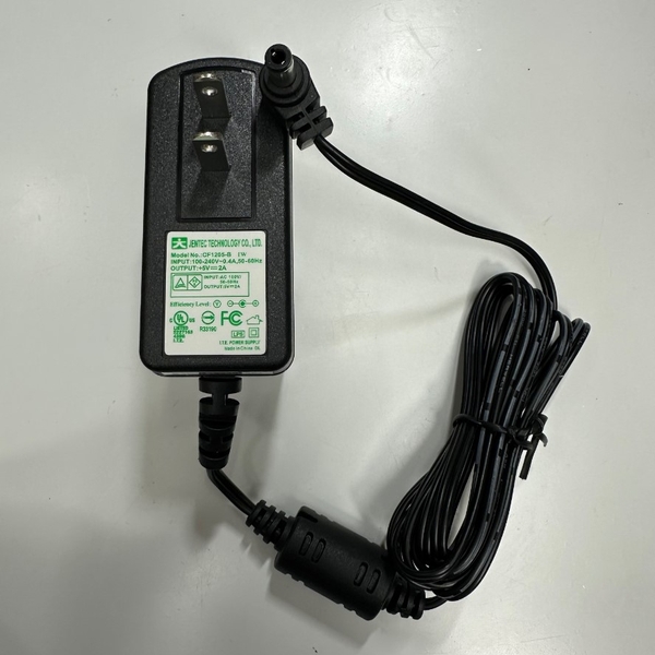 Adapter 5V 2A 10W JENTEC CF1205-B Connector Tip Size 5.5mm x 2.5mm For ...