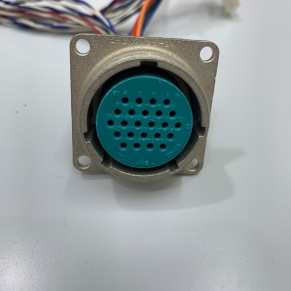 Rắc Hàn JAE SRCN2A25-24S 24 Pin Female SRCN Box Mount Connector Socket