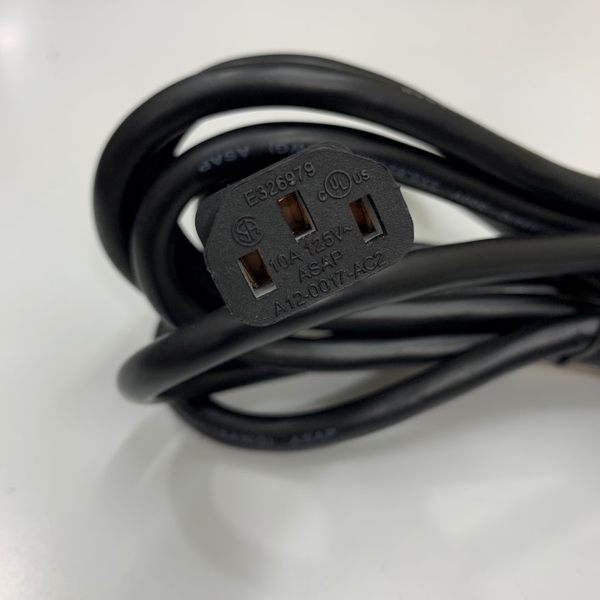 Dây nguồn ASAP NEMA 5-15P to C13 AC Power Cord 10A 125V 3x0.824 mm² ...