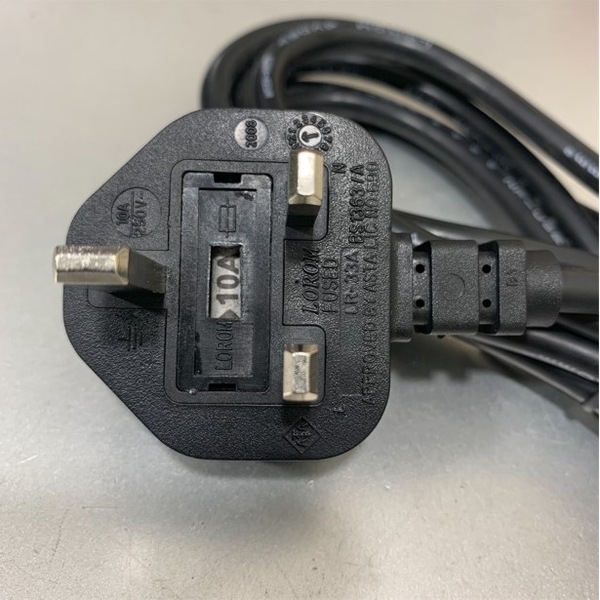 Dây Nguồn Máy Chủ LOROM LR-33A LR-03B AC Power Cord UK BS1363A to C13 ...
