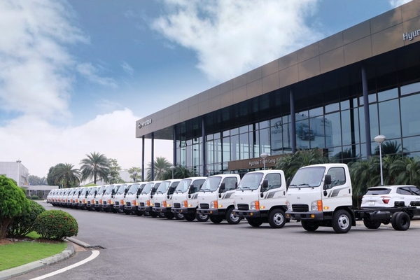 Hyundai Thành Công Thương Mại vươn tầm quốc tế đẩy mạnh hoạt động xuất khẩu xe thương mại Hyundai