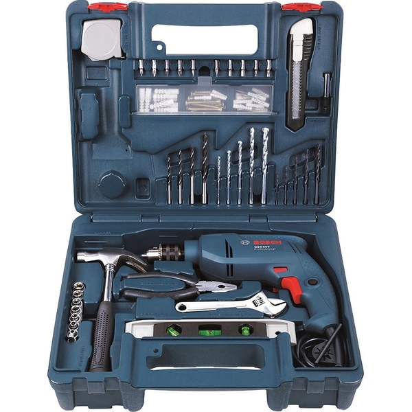 Máy khoan động lực GSB550 (bộ set valy 19 món phụ kiện) Bosch 06011A15K8
