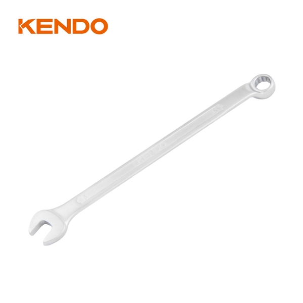 Cờ lê kết hợp 2 đầu vòng loại sâu và miệng 6mm bằng thép CrV Kendo-15206