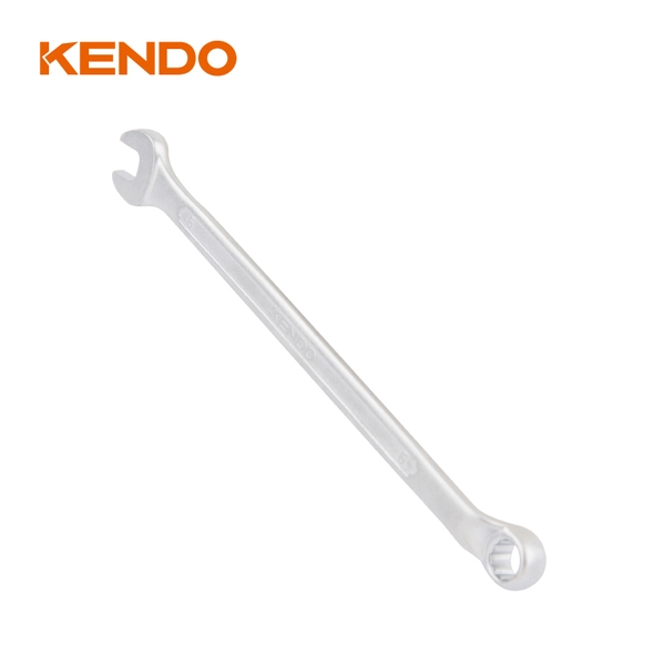 Cờ lê kết hợp 2 đầu vòng loại sâu và miệng 6mm bằng thép CrV Kendo-15206
