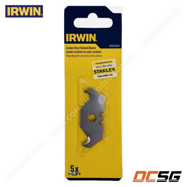 Lưỡi dao móc kiểu sừng trâu IRWIN 10504249 (05 cái/ bộ)