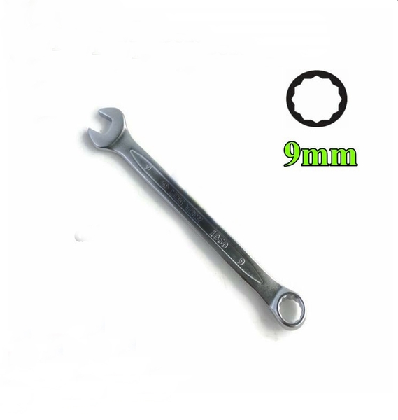 Cờ lê 2 đầu vòng miệng 9mm Kingtony 106009