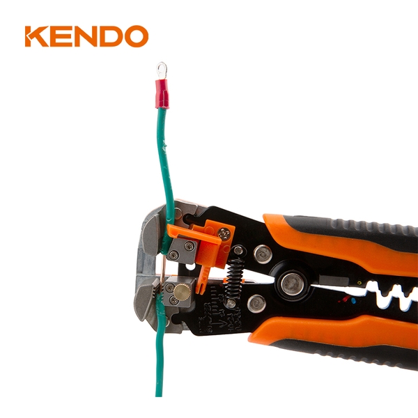 Kìm tuốt dây điện đa năng 0.2-6mm kích thước 8 inch 200mm Kendo - 11721