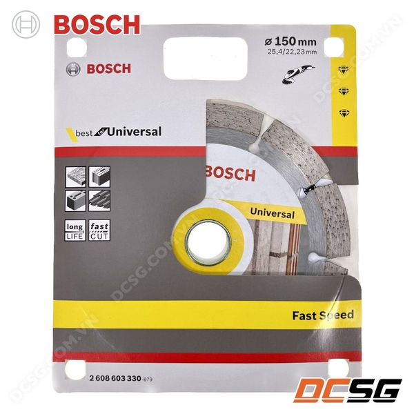 Đĩa cắt kim cương Best for Universal 125-150mm Bosch