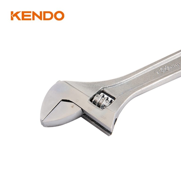 Mỏ lết (Cờ lê điều chỉnh được) hạng nặng kích thước 10 inch 250mm Kendo - 15133