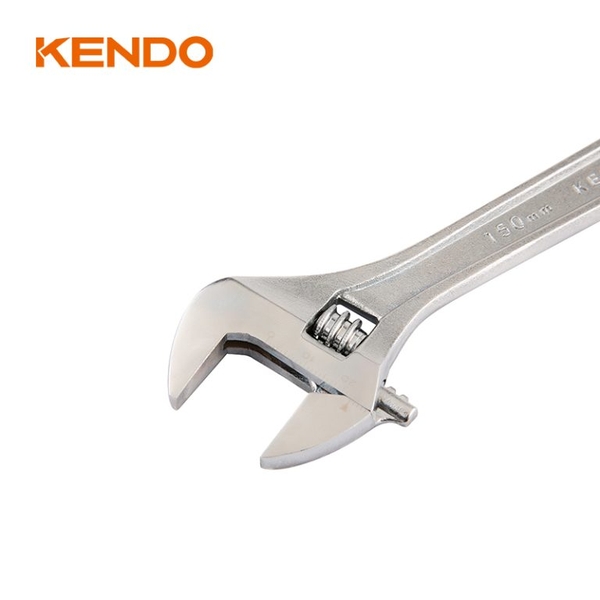 Mỏ lết (Cờ lê điều chỉnh được) hạng nặng kích thước 8 inch 200mm Kendo - 15132